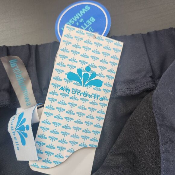 Aquabelle Women's Navy Swim Short NWT Size 24 Plus Size Swim Short - Picture 7 of 9